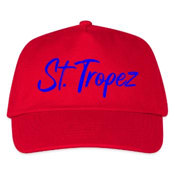 St Tropez - Casquette de baseball Enfant - rouge - Devant