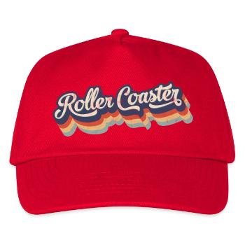 Roller Coaster - Kids’ Baseball Cap - red - Front
