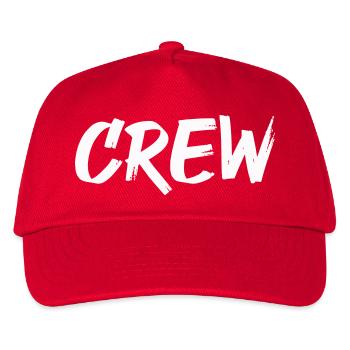 crew - Kids’ Baseball Cap - red - Front