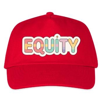 Rainbow Pastel Fairness - Kids’ Baseball Cap - red - Front