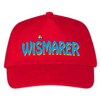 WISMAR - Kids’ Baseball Cap - red - Front