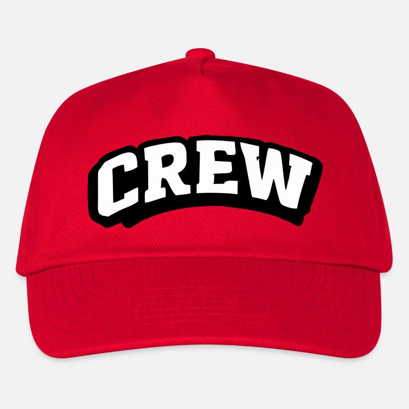 Crew - Kinder Basecap - Rot