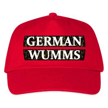 German Wumms - Kinder Basecap - Rot - Vorne