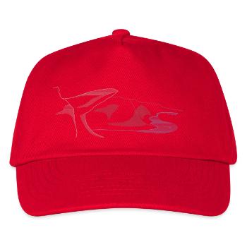 Trolltunga | Illustration rupestre norvégienne - Casquette de baseball Enfant - rouge - Devant
