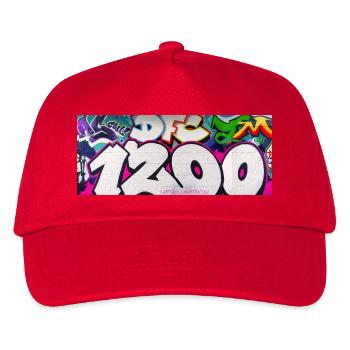 1200 GRAVITY EDIT_1 - Kids’ Baseball Cap - red - Front
