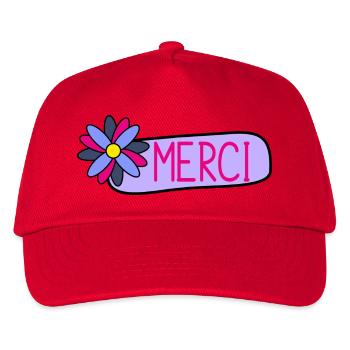 MISTRESS. MASTER. THANK YOU. THANK YOU MISTRESS - Kids’ Baseball Cap - red - Front