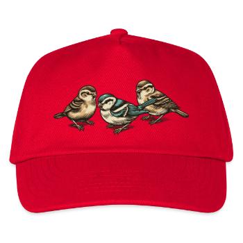 Three little birds - Kids’ Baseball Cap - red - Front