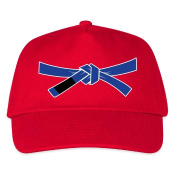 Ceinture bleue - Ceinture bleue - Casquette de baseball Enfant - rouge - Devant