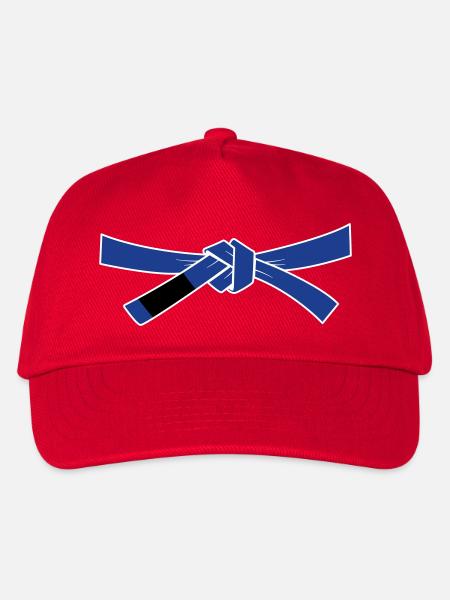 Bluebelt - Blaugurt - Kinder Basecap - Rot