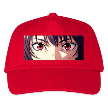 Anime Eyes Red Intense Look Manga Fan - Kids’ Baseball Cap - red - Front