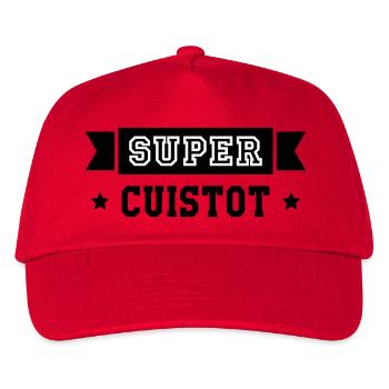 Super Chef - Kitchen - Cook - Kids’ Baseball Cap - red - Front