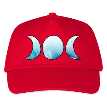 Mondkind Frohe Ostara Heiden - Kinder Basecap - Rot - Vorne