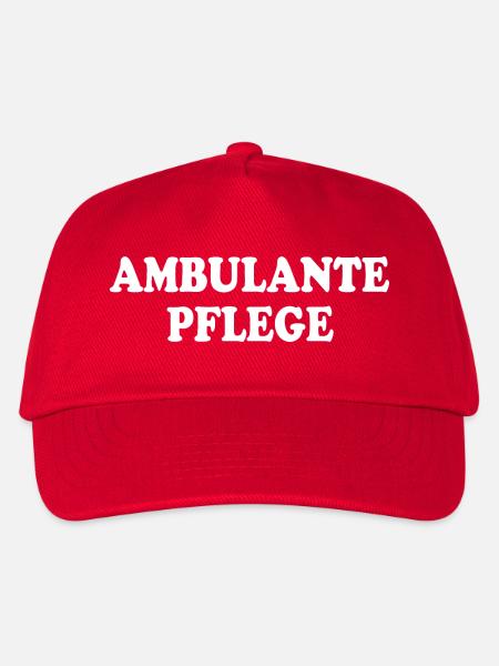 ambulante pflege - Kinder Basecap - Rot