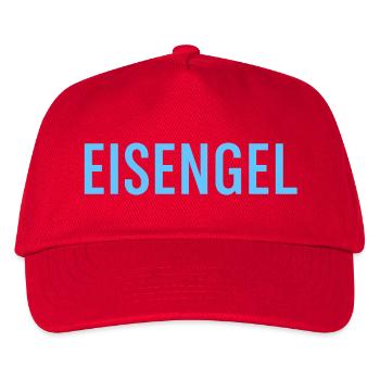 Iron Gel Frost Motif - Kids’ Baseball Cap - red - Front