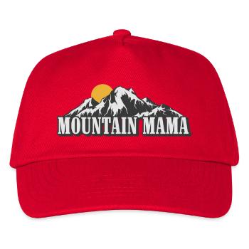 Mountain Mama - Kids’ Baseball Cap - red - Front