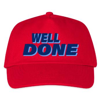 BIEN JOUÉ - Casquette de baseball Enfant - rouge - Devant