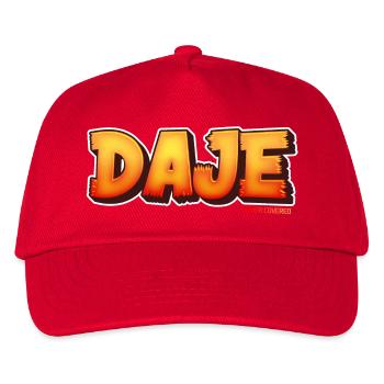 Roman phrases: DAJE - Kids’ Baseball Cap - red - Front