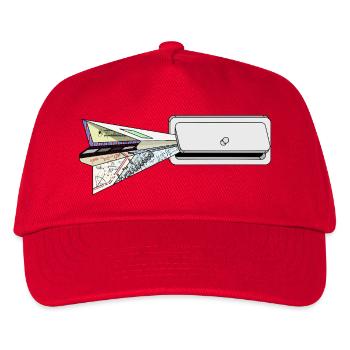 PLAN - Kinder Basecap - Rot - Vorne