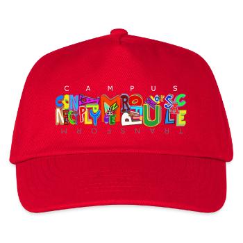 AICampus2026 - Casquette de baseball Enfant - rouge - Devant
