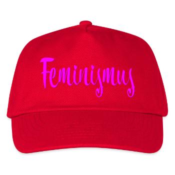 Feminismus - Kinder Basecap - Rot - Vorne