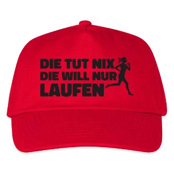 Runner Sport Running Gift - Kids’ Baseball Cap - red - Front