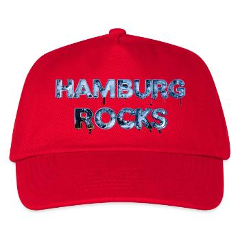 Hamburg Rocks - Kids’ Baseball Cap - red - Front