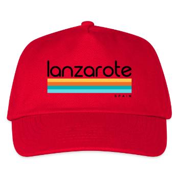 Lanzarote - Spain - Spanien - Espana - Kanaren - Kinder Basecap - Rot - Vorne