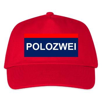 PoloZwei auto wagen Oldtimer oida - Kinder Basecap - Rot - Vorne