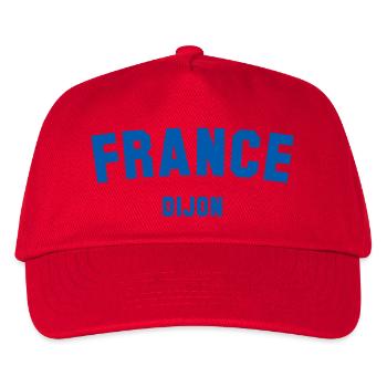 Dijon, France, France - Casquette de baseball Enfant - rouge - Devant