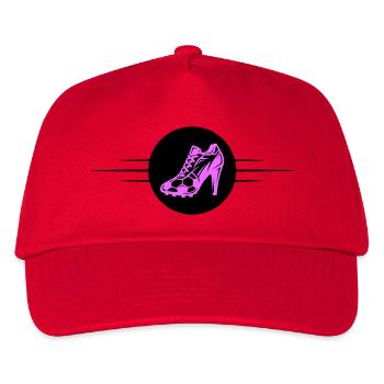 Frauenfussball Fussballschuhe Fussball - Kinder Basecap - Rot - Vorne