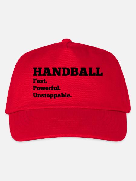Handball - Kinder Basecap - Rot
