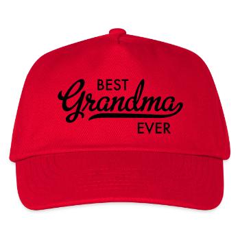granny - Kids’ Baseball Cap - red - Front