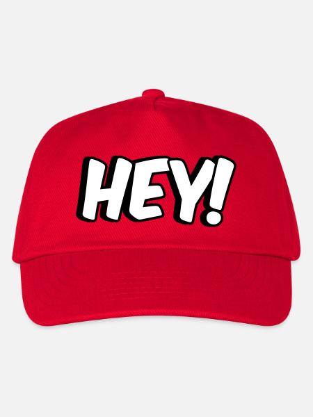 Hey Comic design - Kids’ Baseball Cap - red