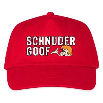 Schnudergoof Lausbub - Kinder Basecap - Rot - Vorne