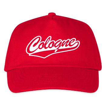 Cologne Classic Shirt, Cologne Retro Look, Cologne - Kinder Basecap - Rot - Vorne