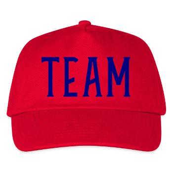 Team - Kinder Basecap - Rot - Vorne