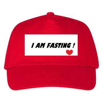 FAST - Kids’ Baseball Cap - red - Front