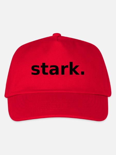 stark. - Kinder Basecap - Rot