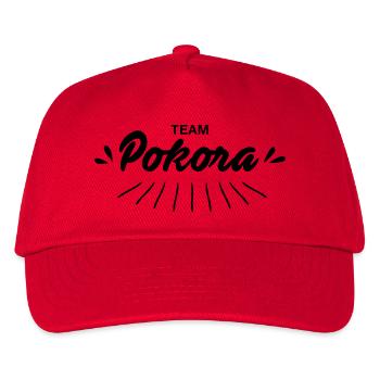 Team Pokora - Casquette de baseball Enfant - rouge - Devant