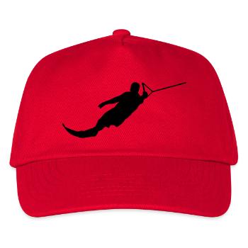 Waterski eu - Kids’ Baseball Cap - red - Front