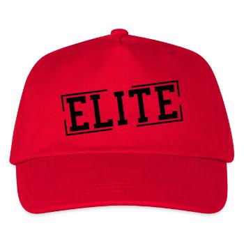 elite_stamp_gr1 - Casquette de baseball Enfant - rouge - Devant