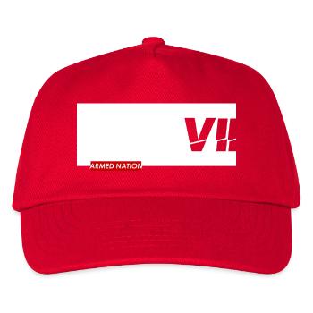 VII - ARMED NATION WITE BOX 2021 - Kinder Basecap - Rot - Vorne