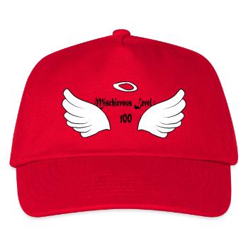 Engelsflügel - Kinder Basecap - Rot - Vorne