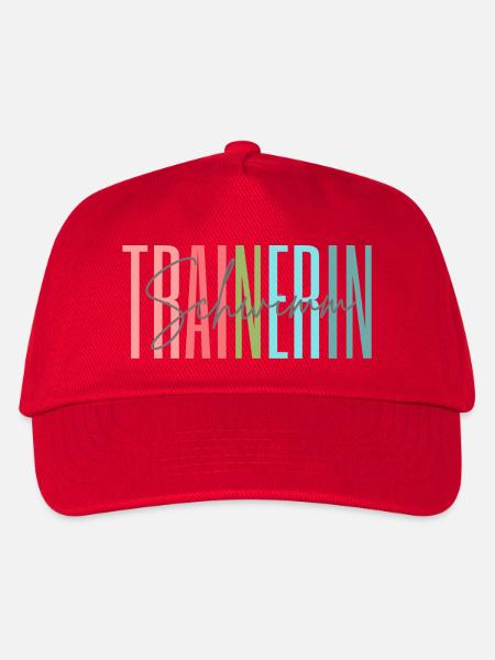 Trainerin Schwimmen Schwimmtrainerin Geschenk - Kinder Basecap - Rot
