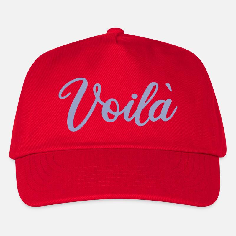 Voilà - violet - Casquette de baseball Enfant - rouge