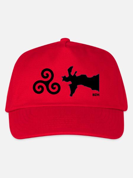 Tri-Crozon - Kids’ Baseball Cap - red
