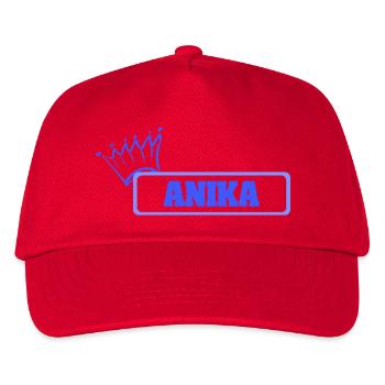 Daughter Anika - Kids’ Baseball Cap - red - Front