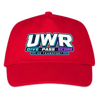 UWR Dive Score 3D TeamSport - Kinder Basecap - Rot - Vorne