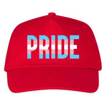 Pride Month LGBT - Trans Pride - Kinder Basecap - Rot - Vorne