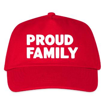 Proud Family - Kids’ Baseball Cap - red - Front